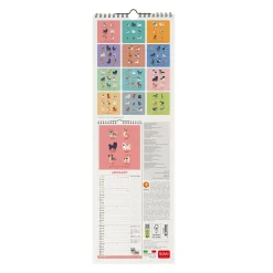 Calendrier Mural 2025 - 16 x 49 cm