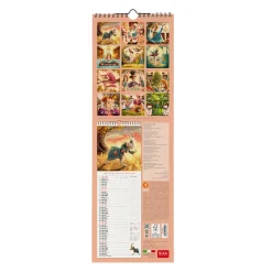 Calendrier Mural 2025 - 16 x 49 cm