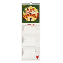Calendrier Mural 2025 - 16 x 49 cm