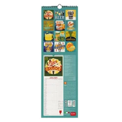 Calendrier Mural 2025 - 16 x 49 cm
