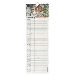 Calendrier Mural 2025 - 16 x 49 cm