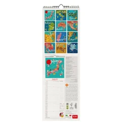 Calendrier Mural 2025 - 16 x 49 cm