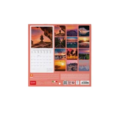 Calendrier Mural 2025 - 18 x 18 cm