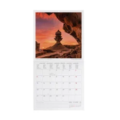 Calendrier Mural 2025 - 18 x 18 cm