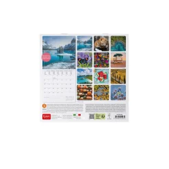 Calendrier Mural 2025 - 18 x 18 cm