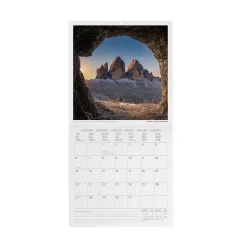 Calendrier Mural 2025 - 18 x 18 cm
