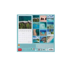Calendrier Mural 2025 - 18 x 18 cm