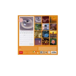 Calendrier Mural 2025 - 18 x 18 cm