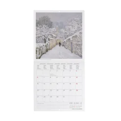 Calendrier Mural 2025 - 18 x 18 cm