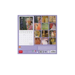 Calendrier Mural 2025 - 18 x 18 cm