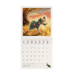 Calendrier Mural 2025 - 18 x 18 cm