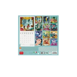 Calendrier Mural 2025 - 18 x 18 cm