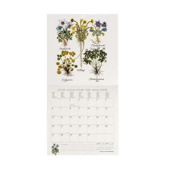 Calendrier Mural 2025 - 18 x 18 cm