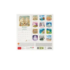 Calendrier Mural 2025 - 18 x 18 cm