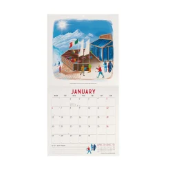 Calendrier Mural 2025 - 18 x 18 cm