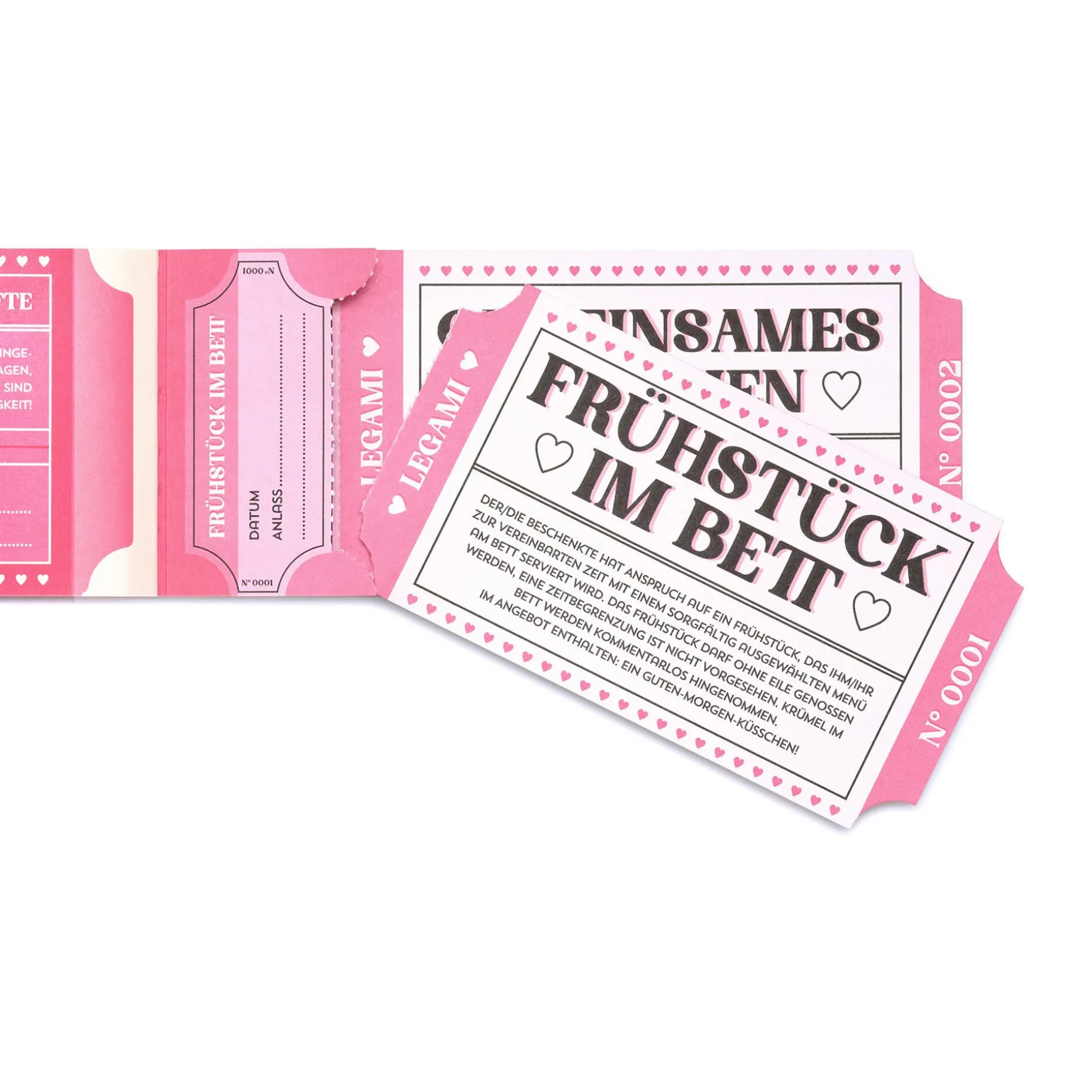 Carnet de 24 Bons - Allemand