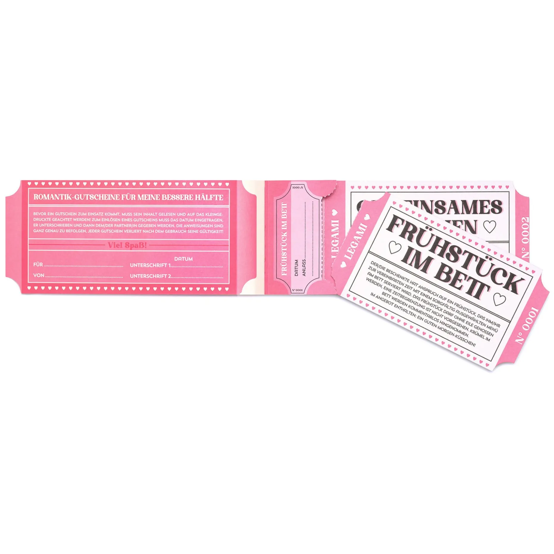 Carnet de 24 Bons - Allemand