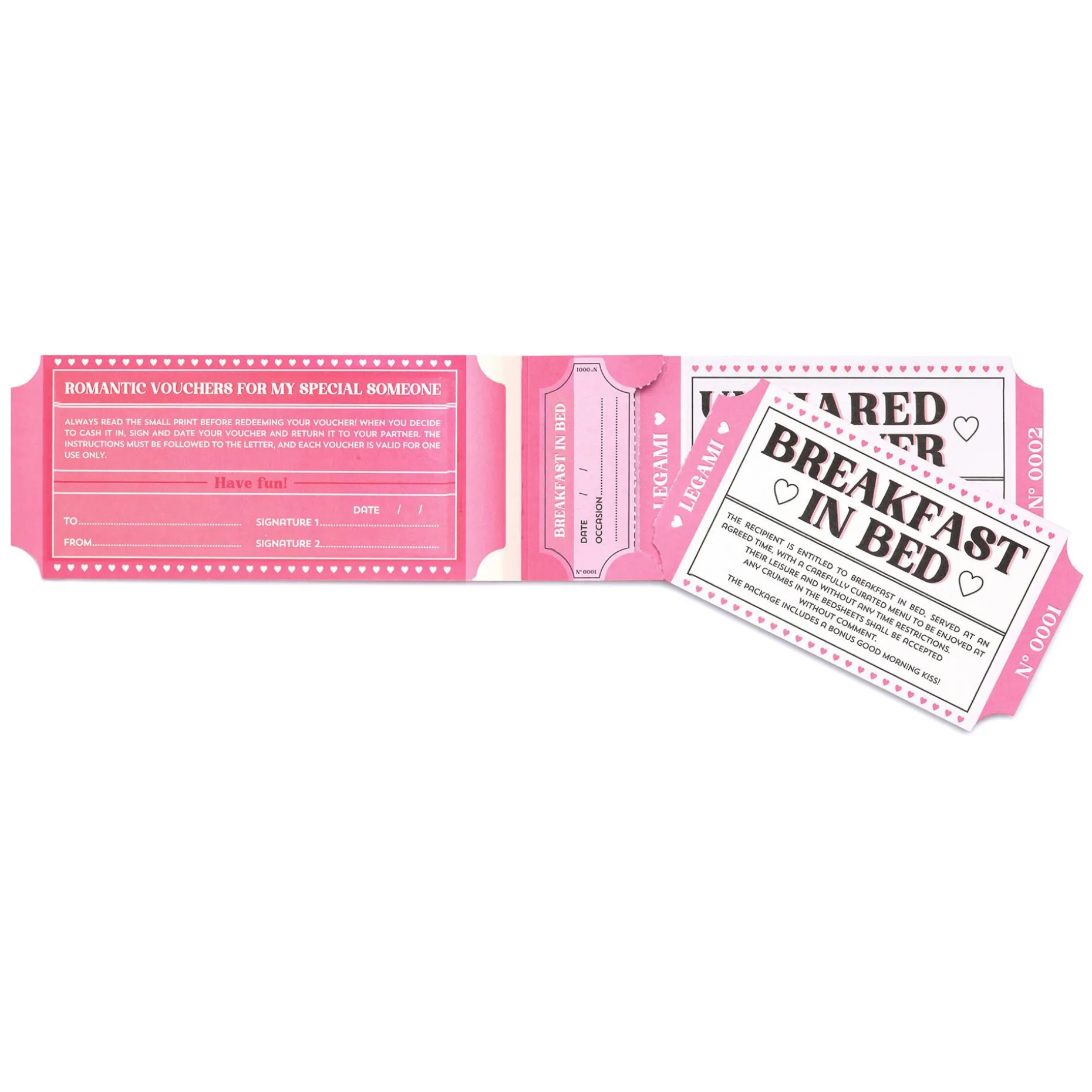 Carnet de 24 Bons - Anglais