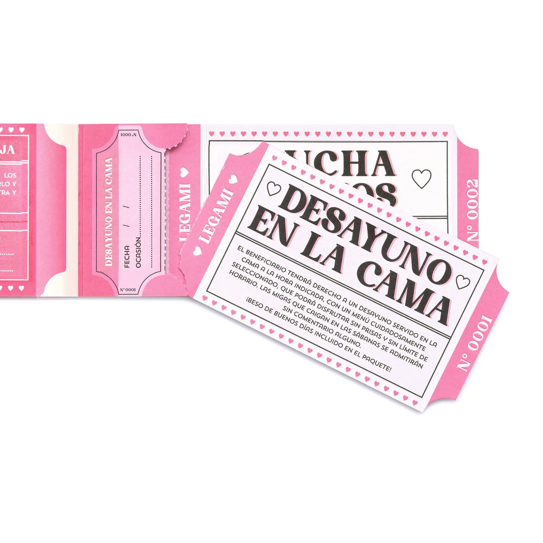 Carnet de 24 Bons - Espagnol