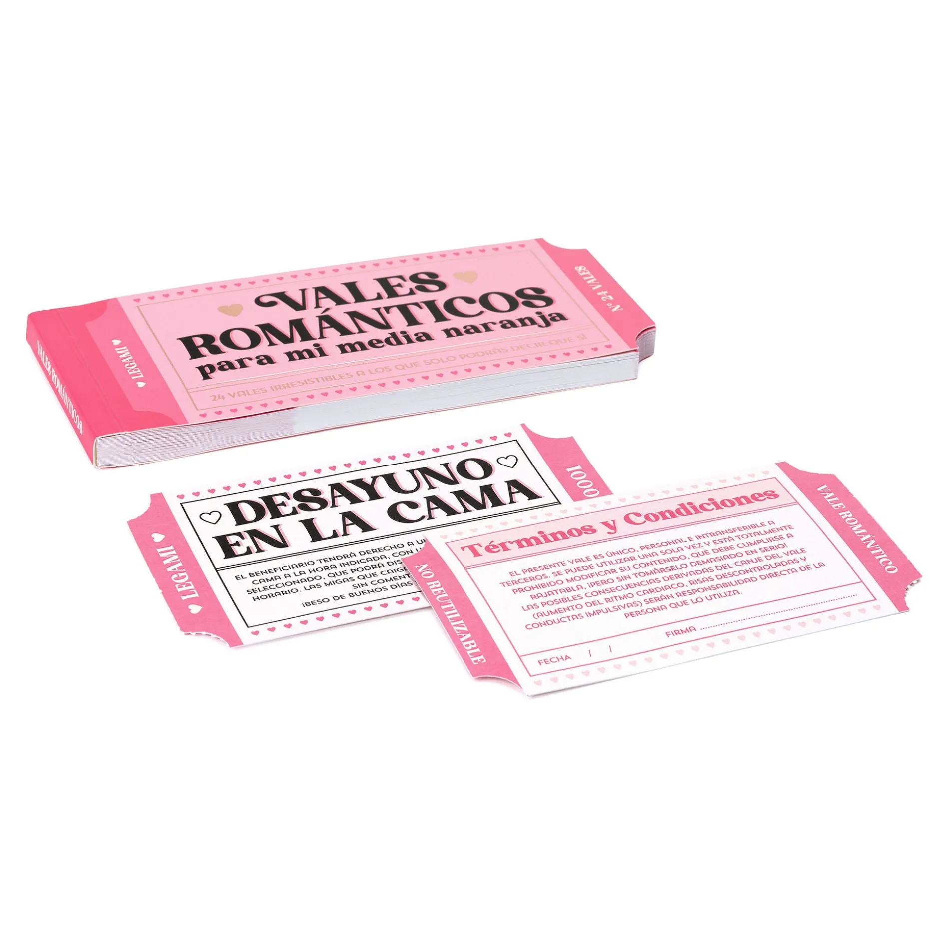 Carnet de 24 Bons - Espagnol
