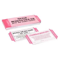 Carnet de 24 Bons - Français