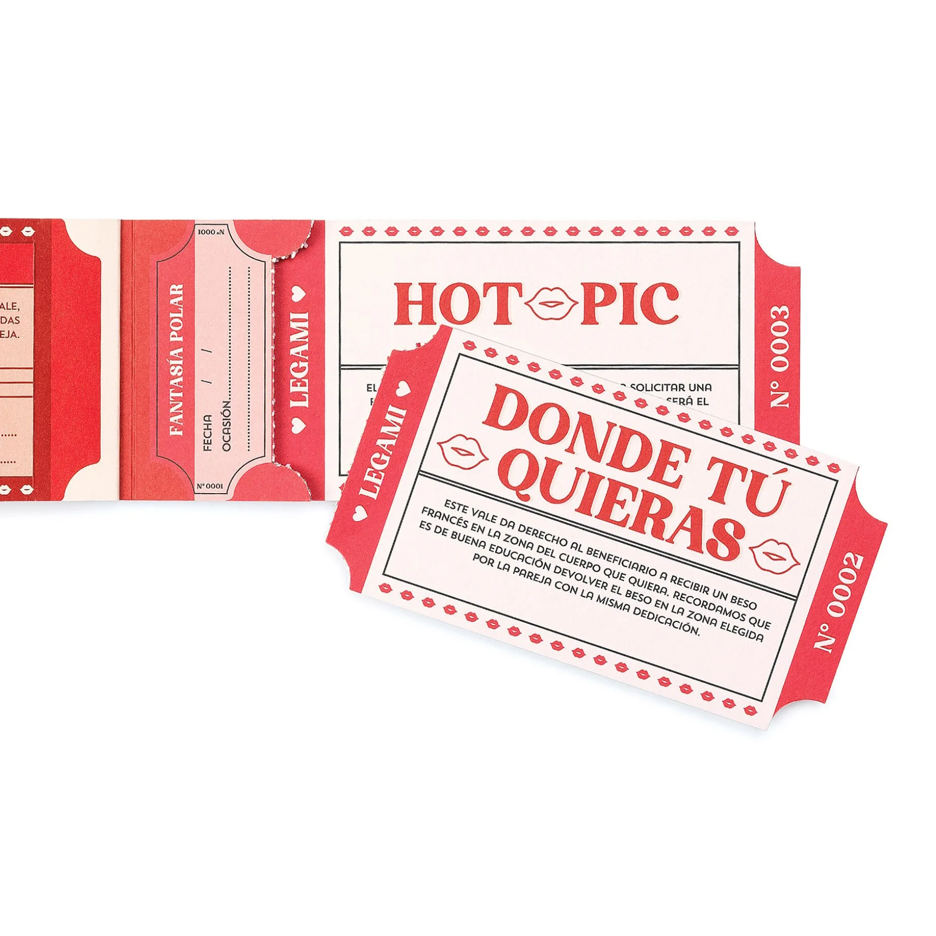 Carnet de 24 Bons Coquins - Espagnol