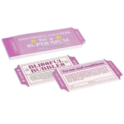 Carnet de 24 Bons pour Maman - Anglais