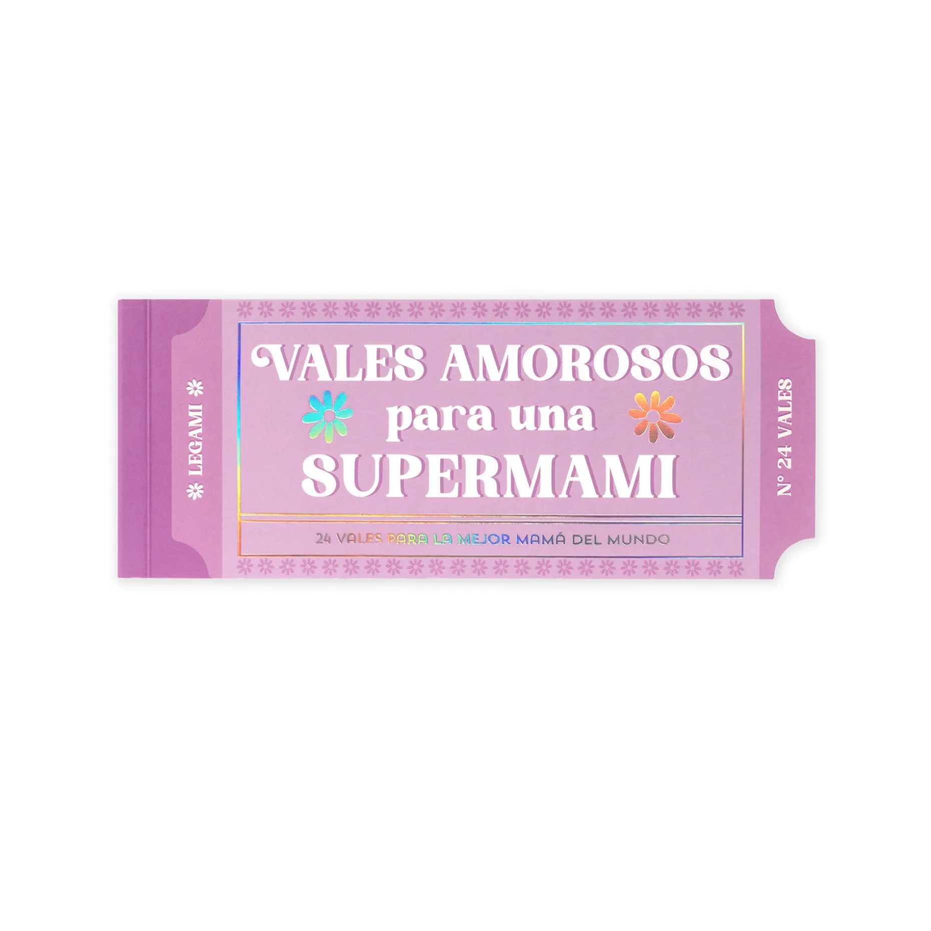 Carnet de 24 Bons pour Maman - Espagnol