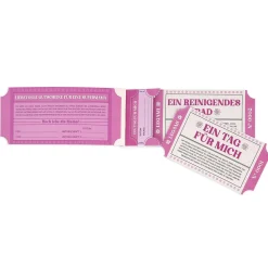 Carnet de 24 Bons pour Maman - Allemand