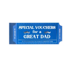 Carnet de 24 Bons pour Papa - Anglais