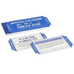 Carnet de 24 Bons pour Papa - Anglais