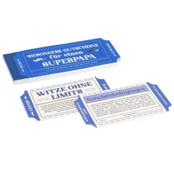 Carnet de 24 Bons pour Papa - Allemand