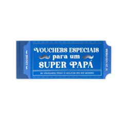 Carnet de 24 Bons pour Papa - Portugais