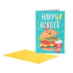 Carte d'Anniversaire - Burger