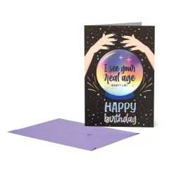Carte d'Anniversaire - Crystal Ball
