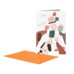 Carte d'Anniversaire - Dogs