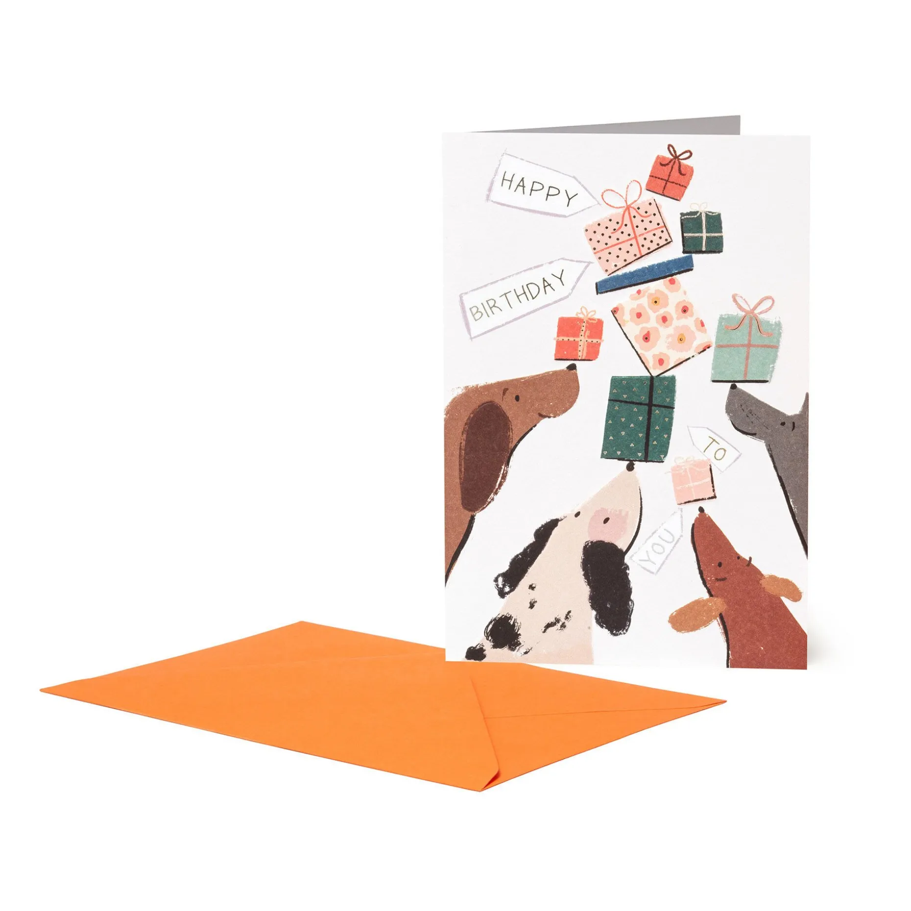 Carte d'Anniversaire - Dogs