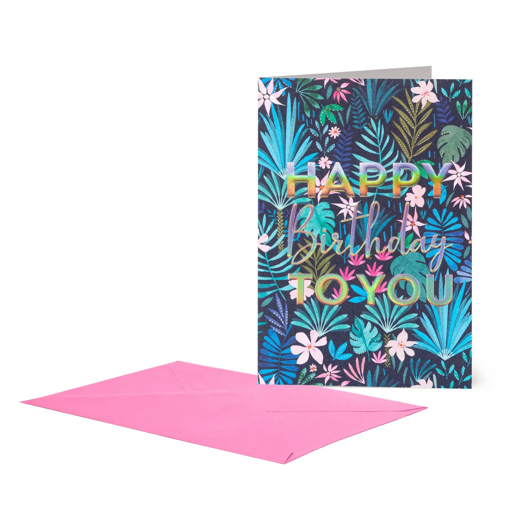 Carte d'Anniversaire - Flora