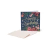 Carte d'Anniversaire - Flowers