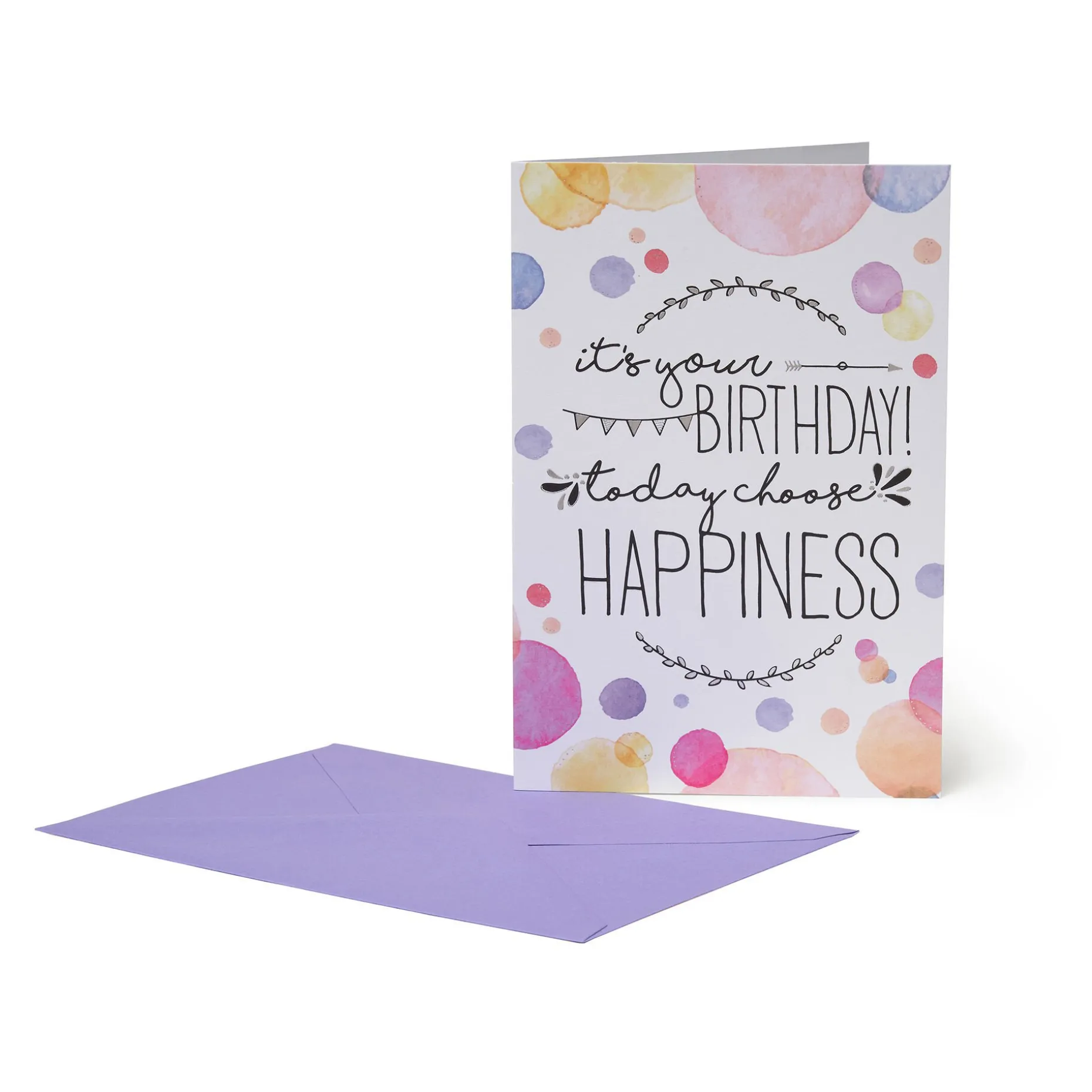 Carte d'Anniversaire - Happiness