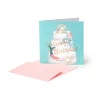 Carte d'Anniversaire - Mermaid Cake