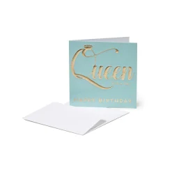 Carte d'Anniversaire - Queen for a Day