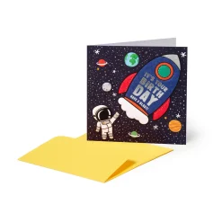 Carte d'Anniversaire - Space