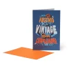 Carte d'Anniversaire - Vintage