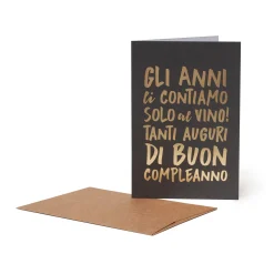 Carte d'Anniversaire - Wine Lover
