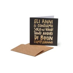 Carte d'Anniversaire - Wine Lover