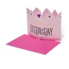 Carte d'Anniversaire 3D - Queen Crown