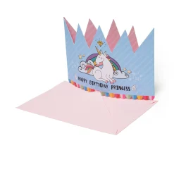 Carte d'Anniversaire 3D - Unicorn
