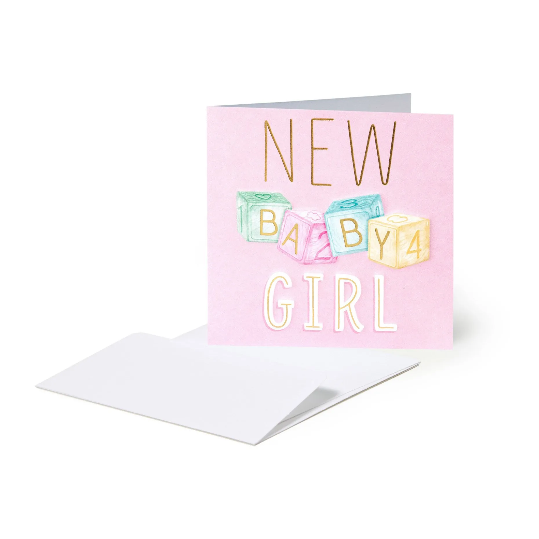 Carte de Félicitations - Naissance Fille
