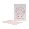 Carte de Vœux - Anniversaire - Noces d'Aargent